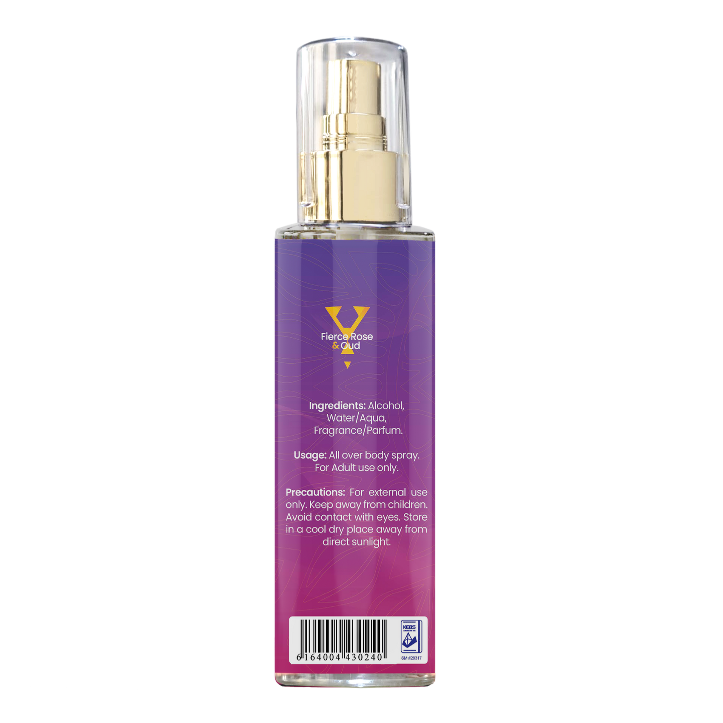 Fierce Rose & Oud Perfume Mist