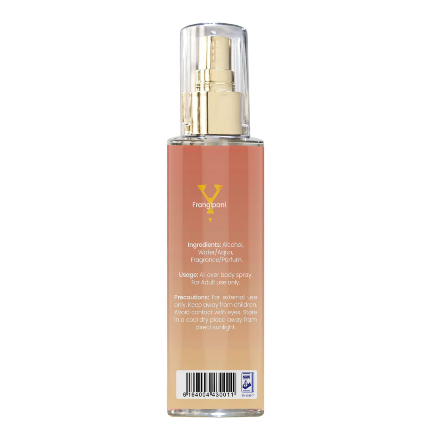 Frangipani Perfume mist