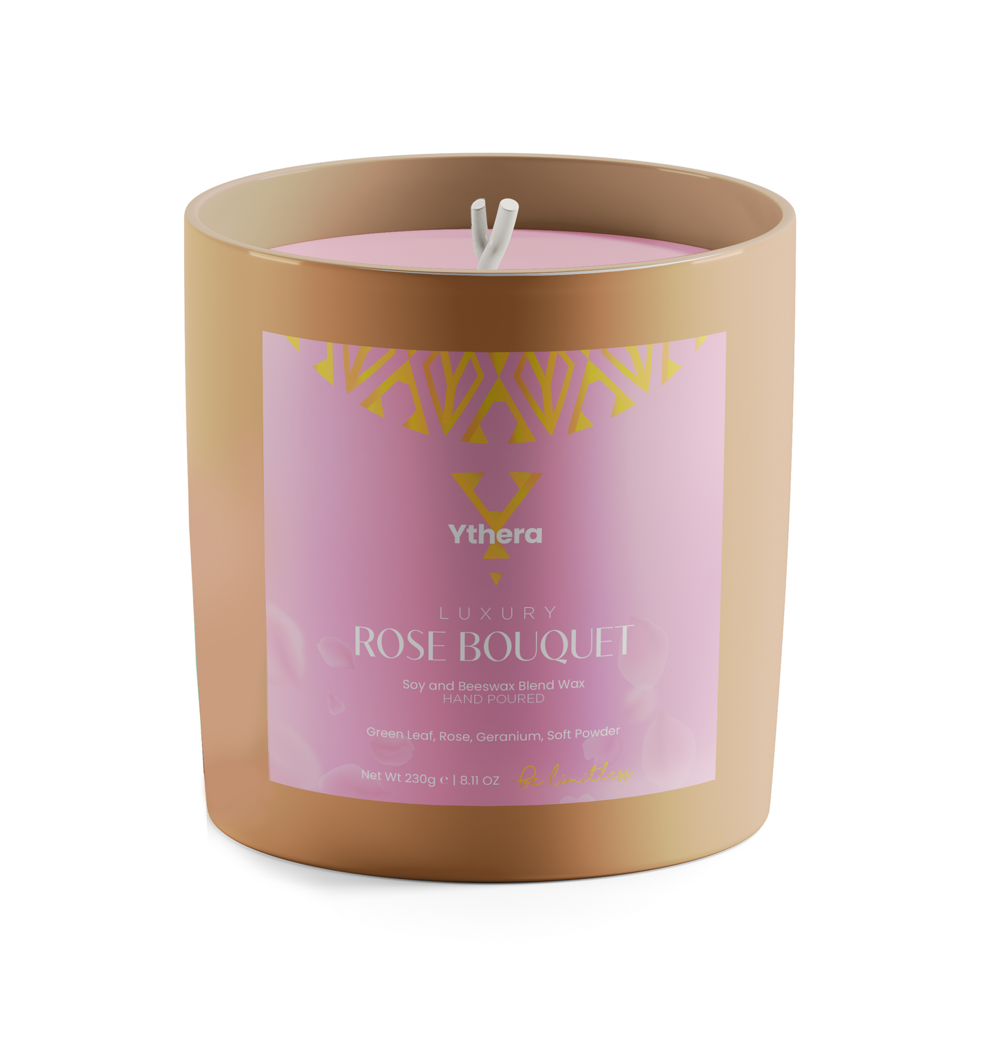 Luxury Rose Bouquet - Scented Candle